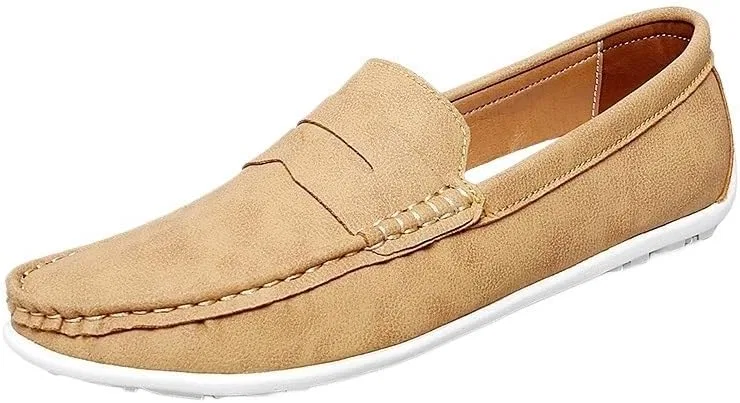 Лоферы мужские, черная кожа, Fotwear, Yellow UOPYNE