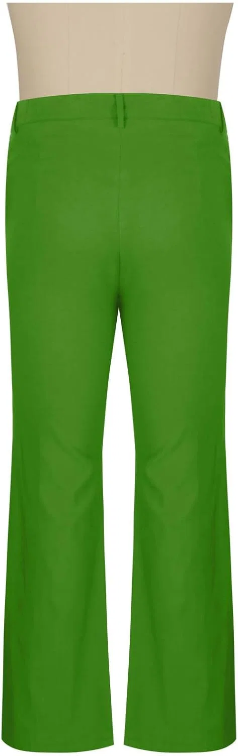 Джинсы клеш ретро, Green — фото 2