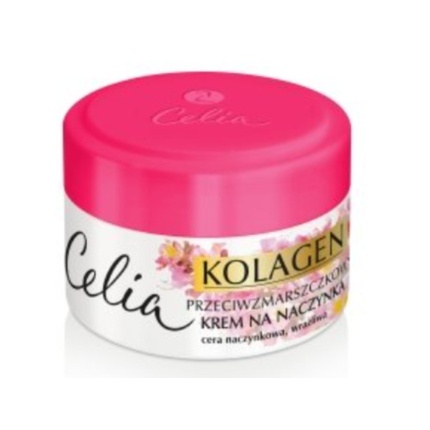 

Коллагеновый крем с каштаном против морщин и капилляров днем и ночью Celia
