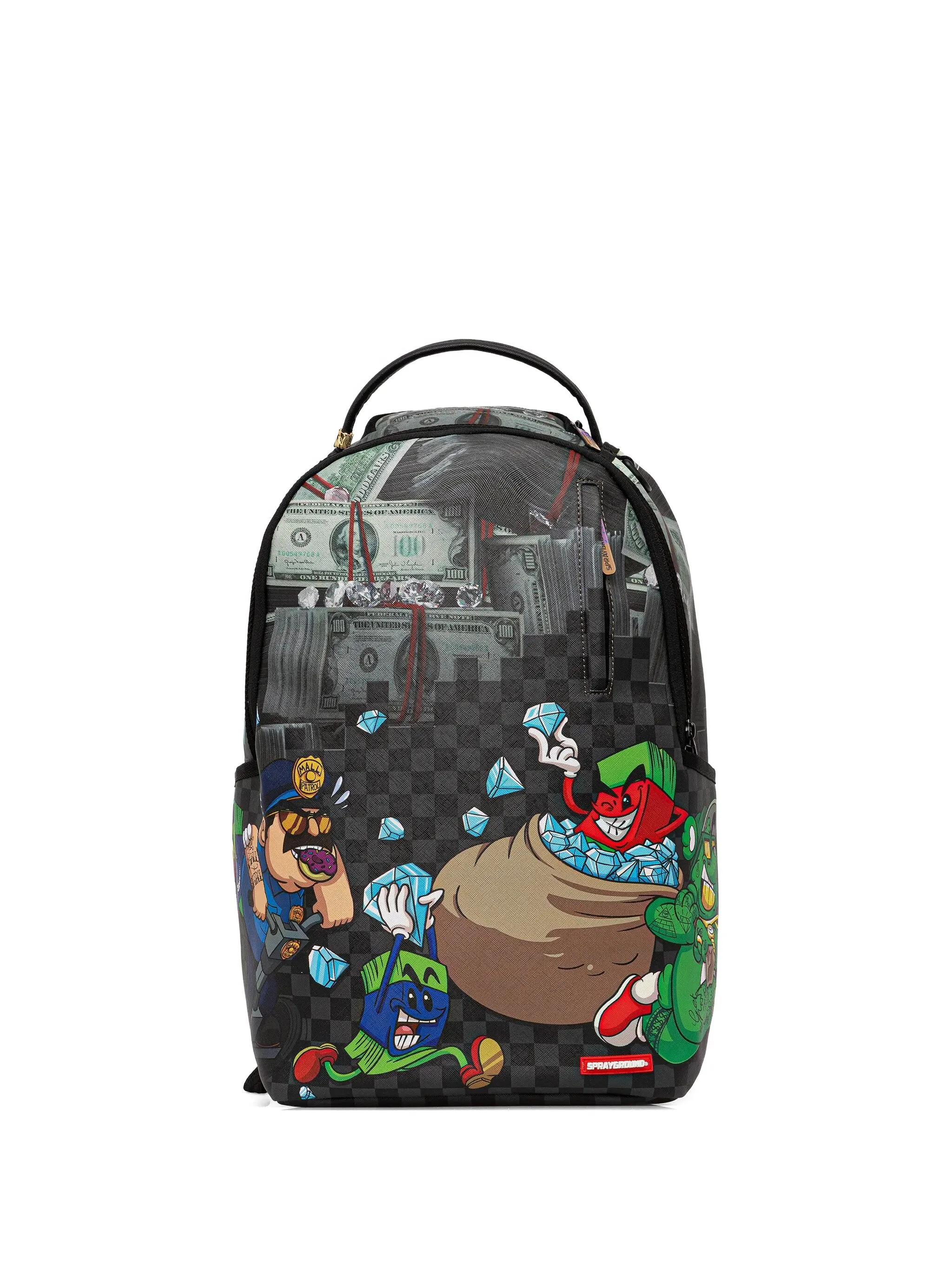 

Рюкзак с принтом Sprayground, черный