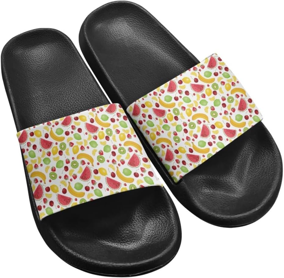 

Шлепанцы для женщин и мужчин. Милые водонепроницаемые шлепанцы с противоскользящим покрытием. Летние быстросохнущие тапочки для пляжа, бассейна и душа Generic, Skulls and Rose