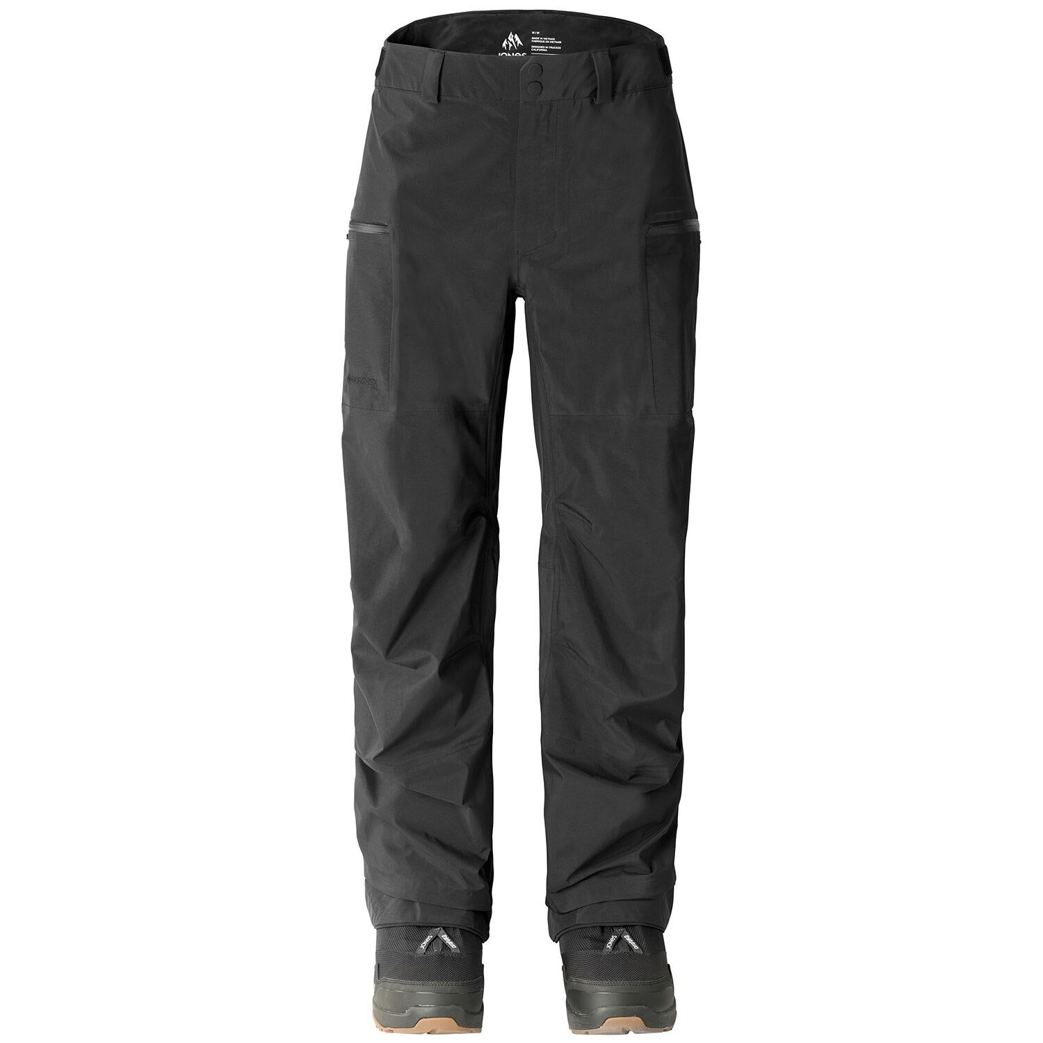 

Брюки Jones Shralpinist Recycled GORE-TEX Pro, цвет Stealth Black