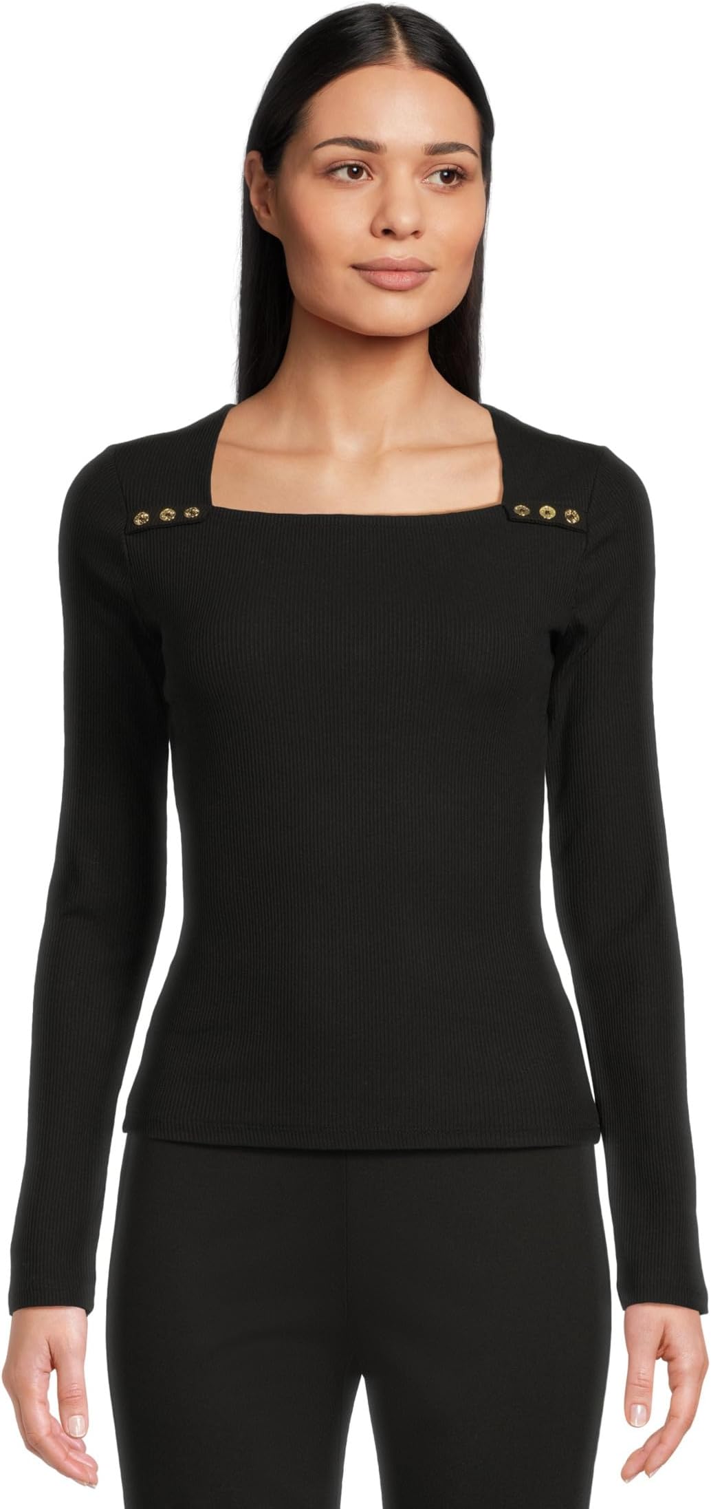 

Топ Lilly Pulitzer Beaty Long Sleeve Knit Top, цвет Noir