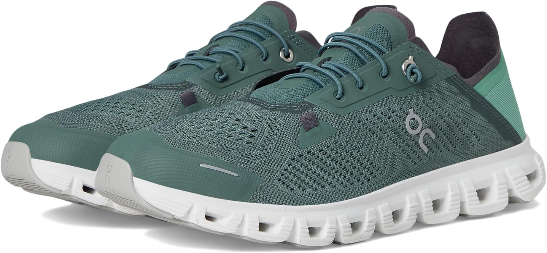 

Кроссовки On Cloud 6 Coast, цвет Olive/White