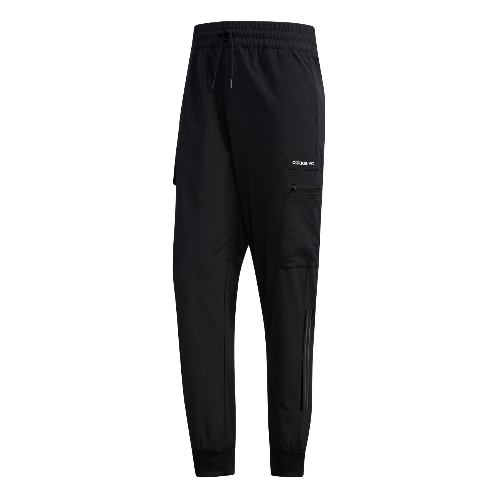 

Adidas Neo Вязаные спортивные штаты мужские Black