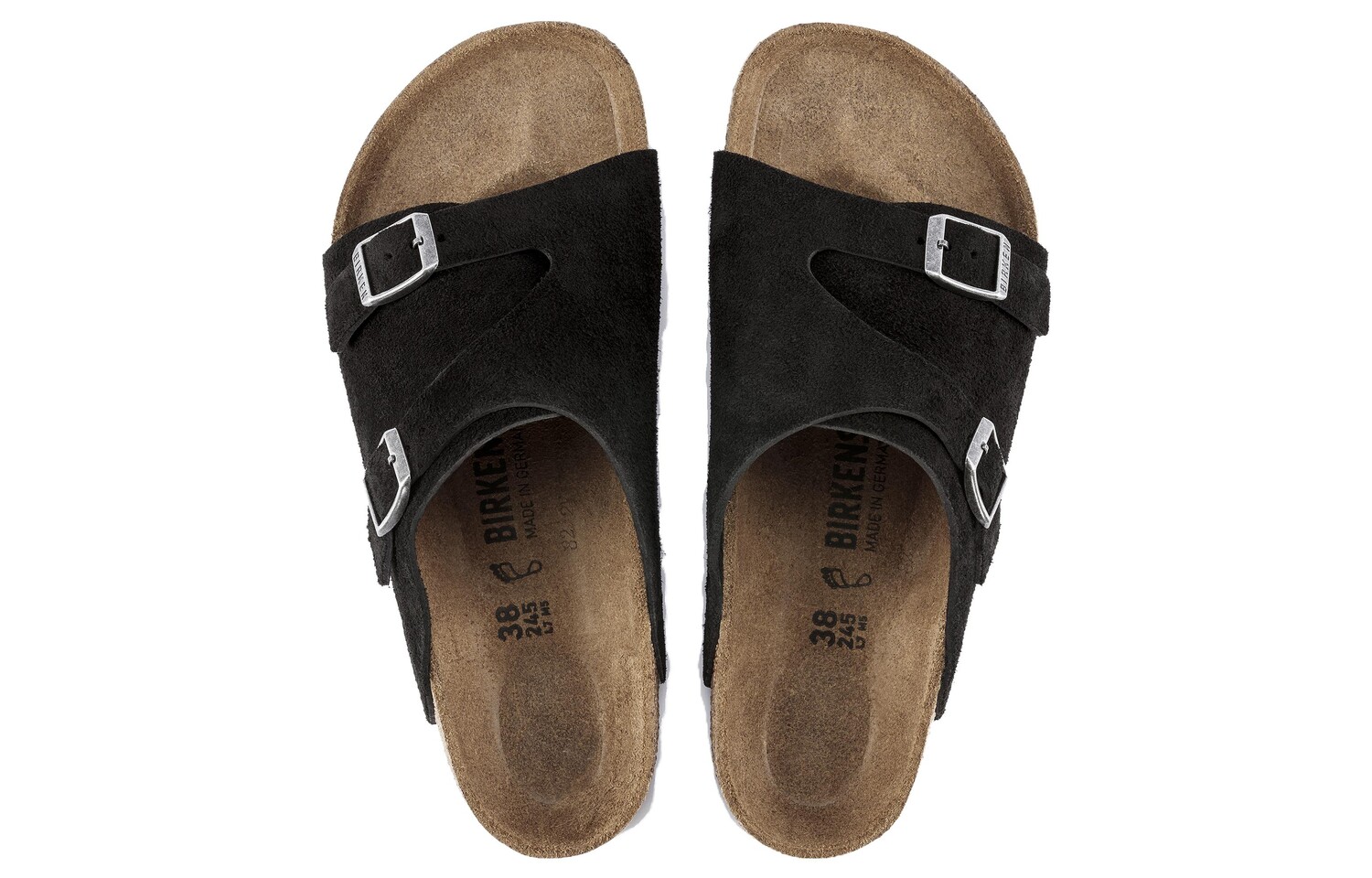Сандалии из замши с одним ремешком Zürich Birkenstock — фото 4