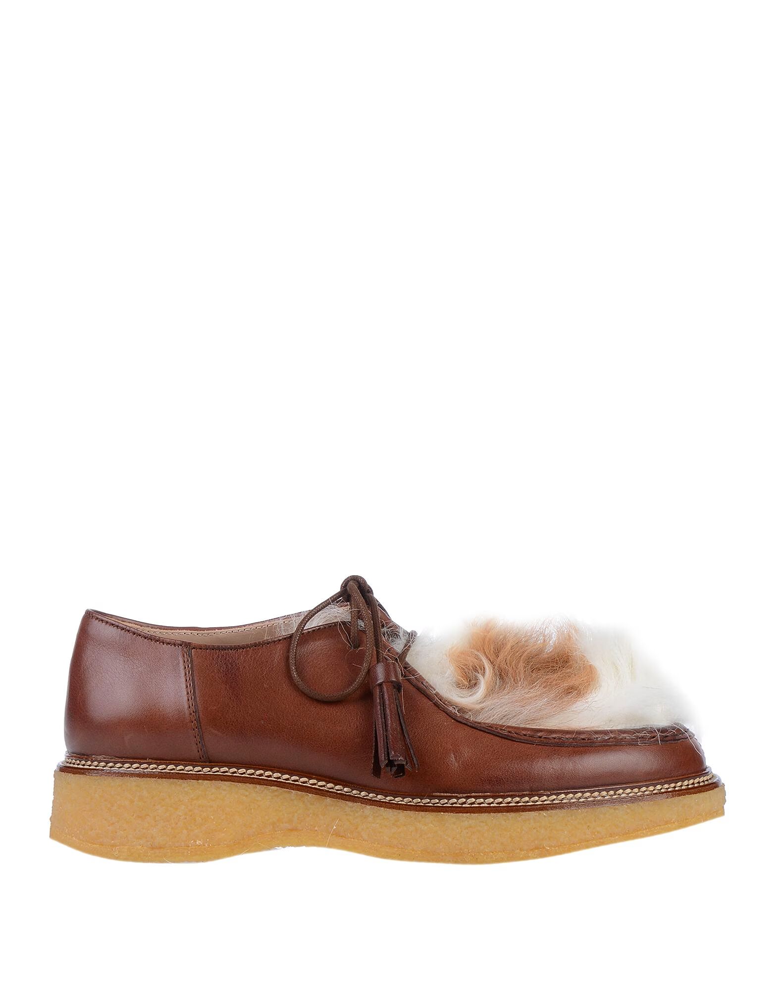 Туфли на шнуровке Tod'S, шоколадный