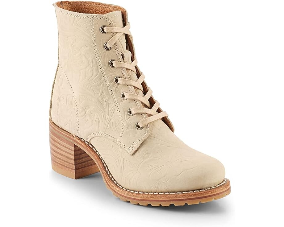 Ботинки Frye Sabrina 6G Lace Up, слоновая кость