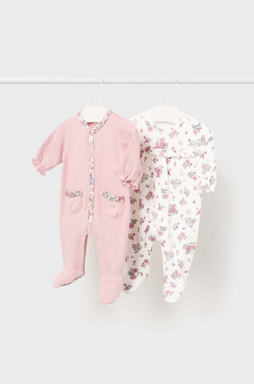 

Mayoral Шерстяной комбинезон для новорожденных Mayoral Newborn, розовый