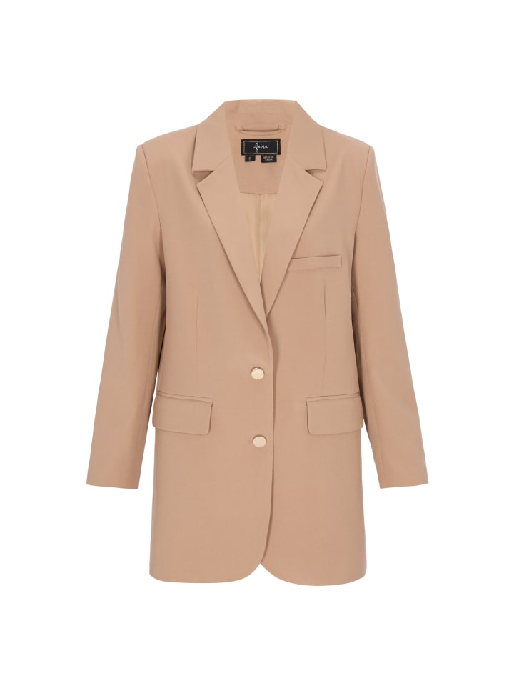 

Faina Женский пиджак цвета таупе