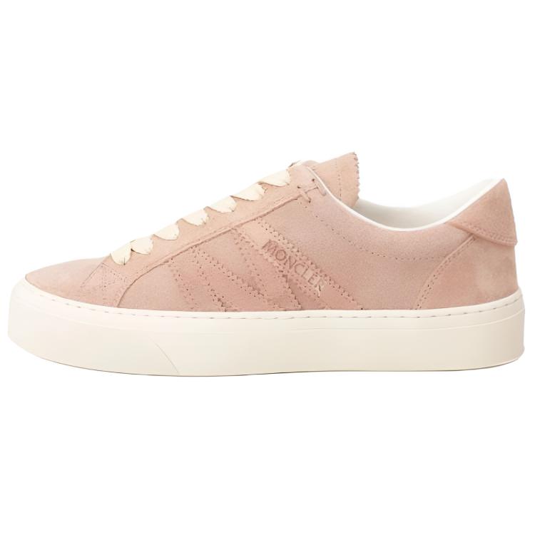 Женские кроссовки Monaco2 Lace Up Moncler, розовый