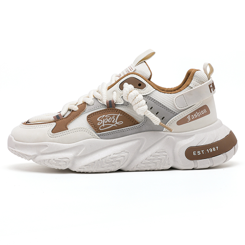 

Bull charm Мужские низкие массивные кроссовки бежевый хаки, цвет Beige Khaki