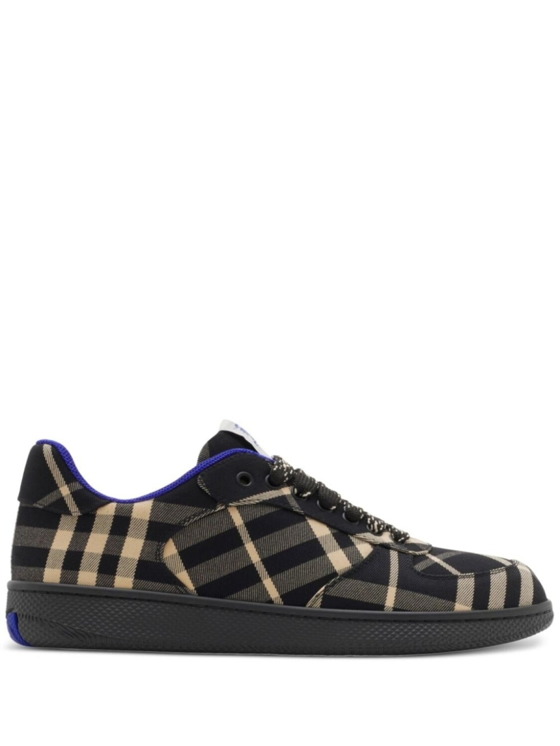 Burberry кроссовки Terrace в клетку, черный