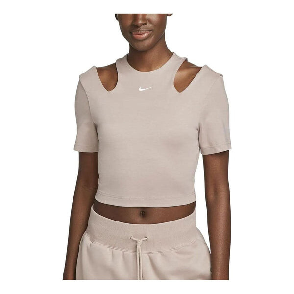 

Топ спортивная одежда вырез топ Nike, серый