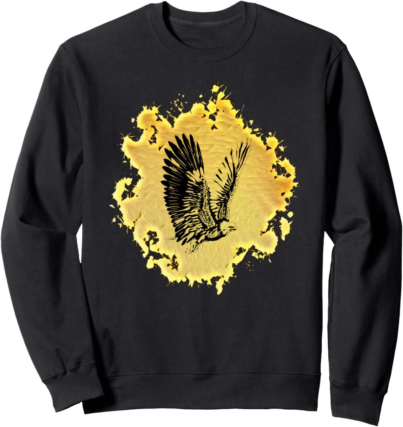 

Толстовка с изображением орла и хищной птицы Eagle Bird Of Prey Men'S | Women'S | Kids' | Boys' | Girls' Gifts, черный