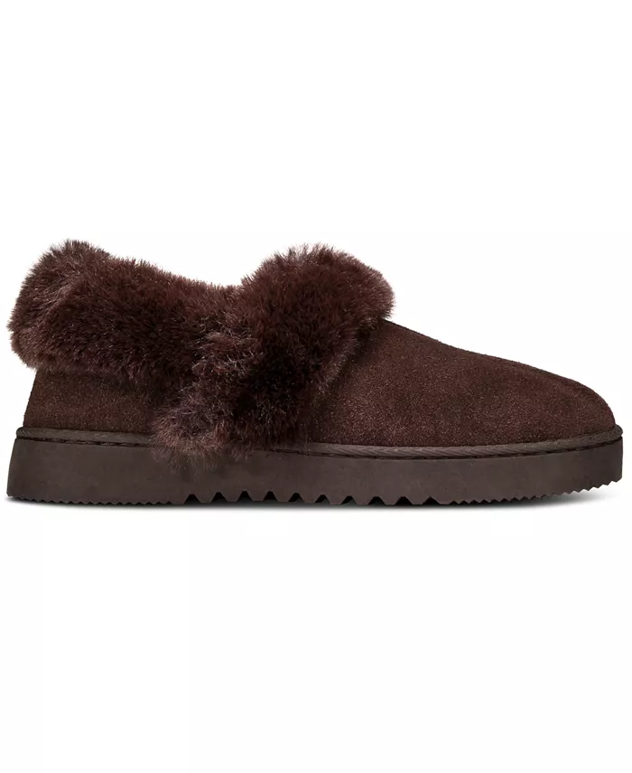 Женские уютные тапочки-кроксы Lolaa, созданные для Macy's Style & Co, коричневый — фото 4