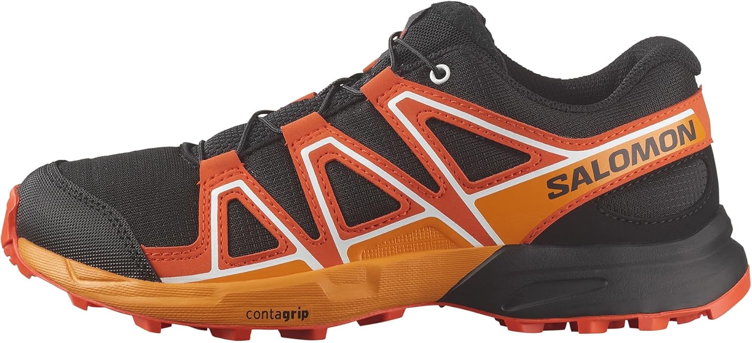 

Кроссовки для трейл-раннинга Salomon Kids Speedcross J для детей и подростков, черный/вишневый