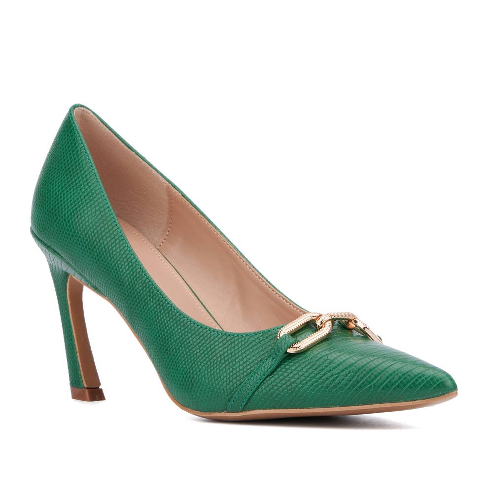 

Туфли New York & Company Katerina с тиснением, цвет Green Lizard