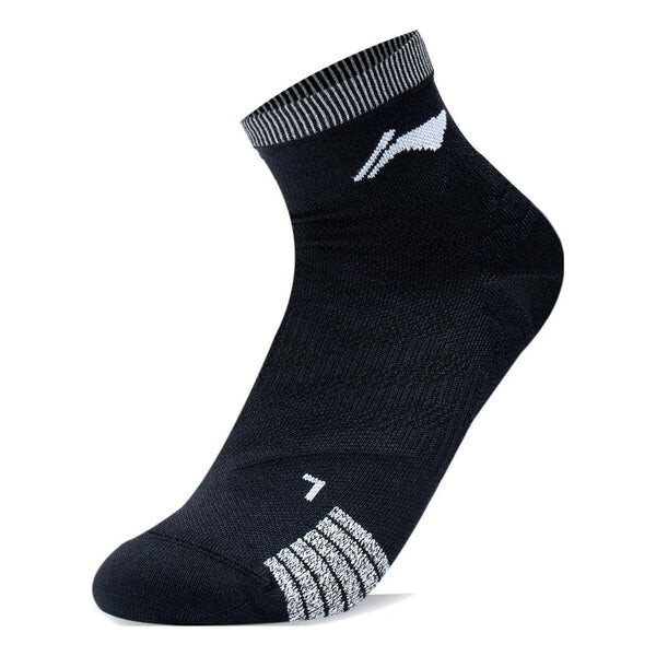 

Носки с логотипом средней длины Li-Ning, черный