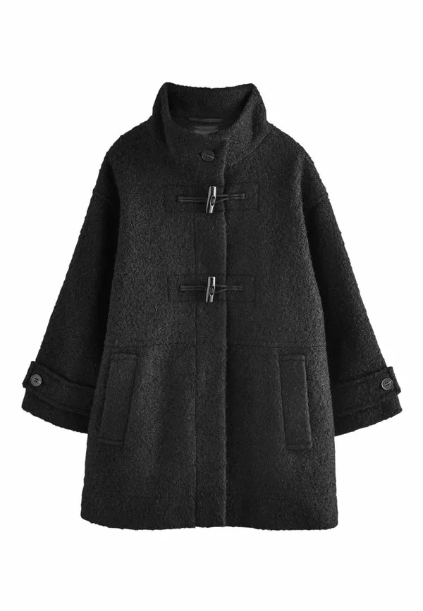 Короткое пальто-дафлкот Next, Black