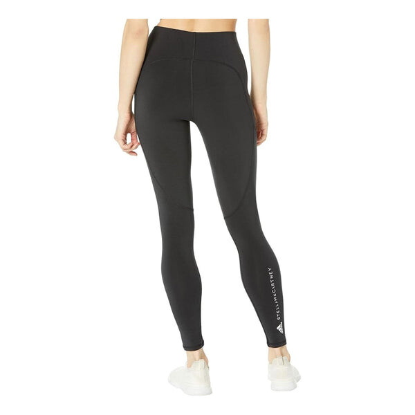 Леггинсы от stella mccartney леггинсы для йоги 7 8 Adidas, черный — фото 3