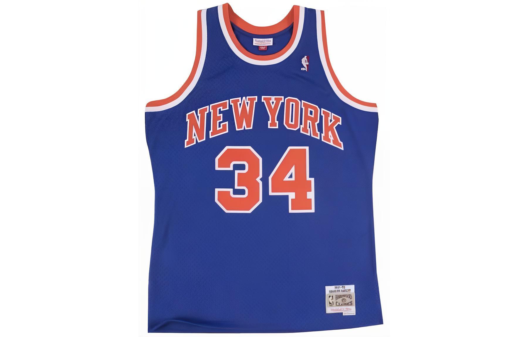 

Баскетбольная майка Mitchell & Ness 'NBA Knicks 91 Charles Oakley' Mitchell Ness, синий