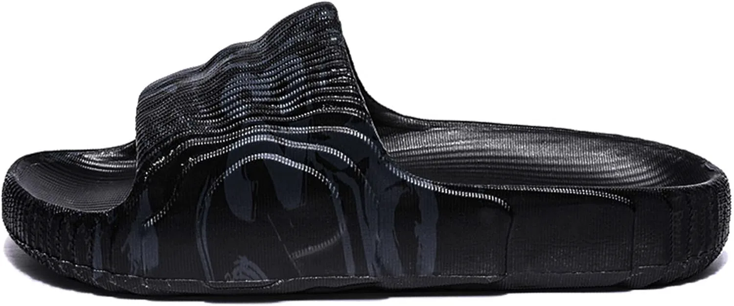 

Мужские летние сланцы EVA, пляжная обувь, сандалии, дышащие, прохладные, удобные, противоскользящие, мягкие, модные, повседневные сланцы Generic, черный