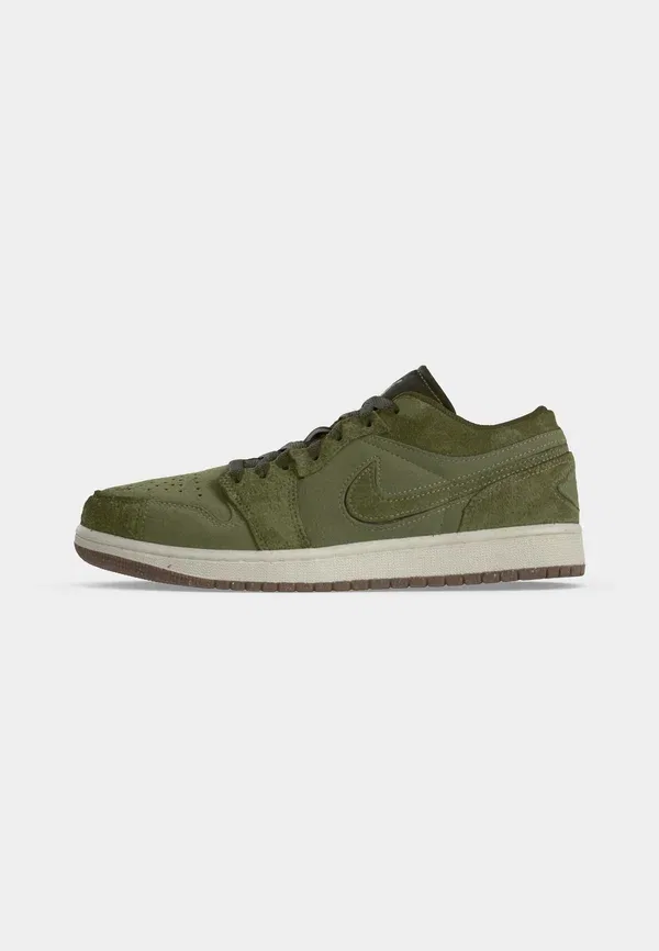 Кроссовки Air 1 Low SE Craft Jordan, цвет карго хаки/хаки/кокосовое молоко/средний коричневый — фото 2