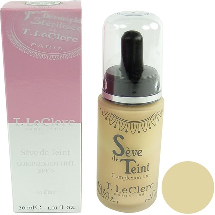 

T.Leclerc Make-Up Finish Тональный крем 01 Clair, 30 мл, T. Leclerc