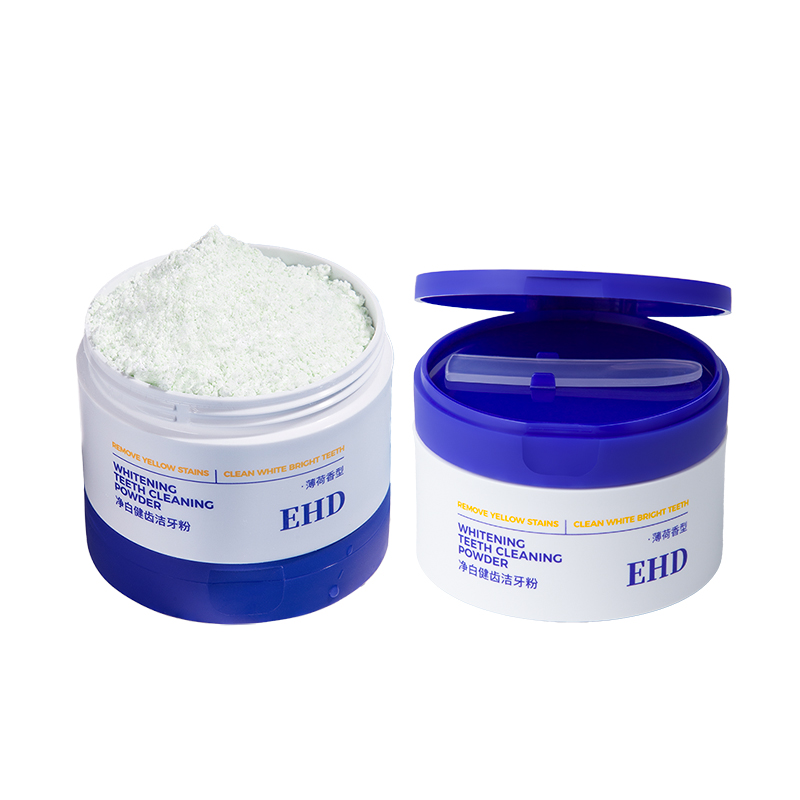 EHD Отбеливающий порошок для чистки зубов и здоровья полости рта удаление зубного налета и борьба с неприятным запахом 50г/бутылка — фото 2