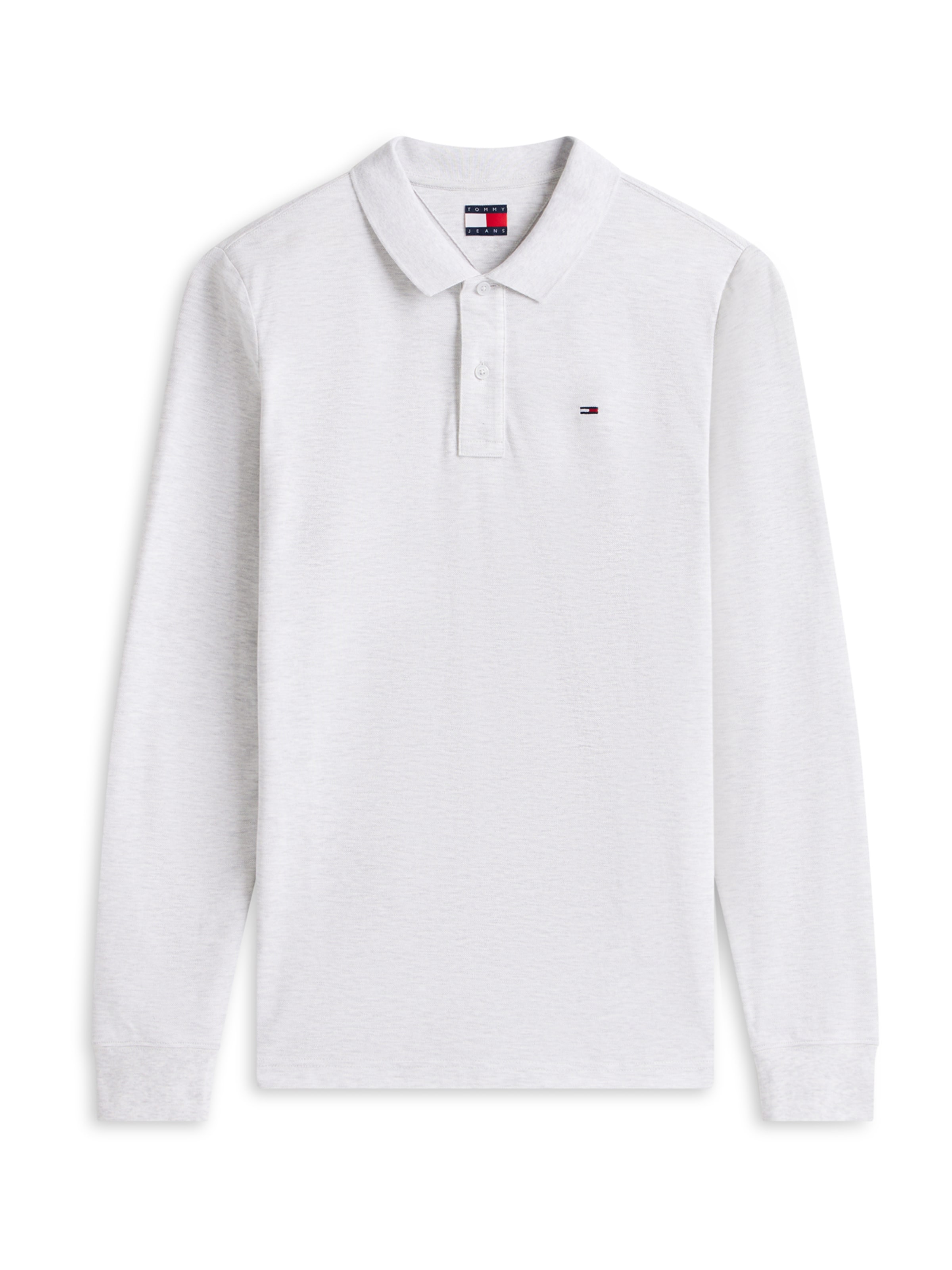 

Tommy Jeans Лонгслив в светло-сером цвете