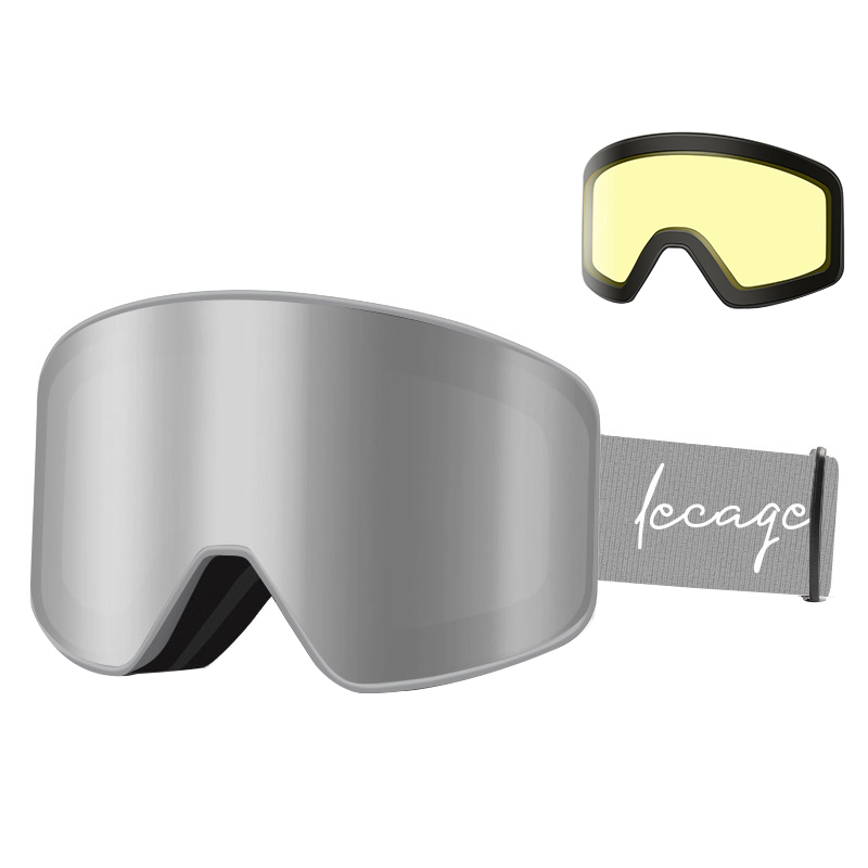 

Lh1105 коллекция galaxy противотуманные, защита от снежной слепоты, антибликовые, ветрозащитные магнитные унисекс лыжные очки LECAGE, LH1105-C15 Moon серебряный+Night Vision Lens, Розовый, Lh1105 коллекция galaxy противотуманные, защита от снежной слепоты