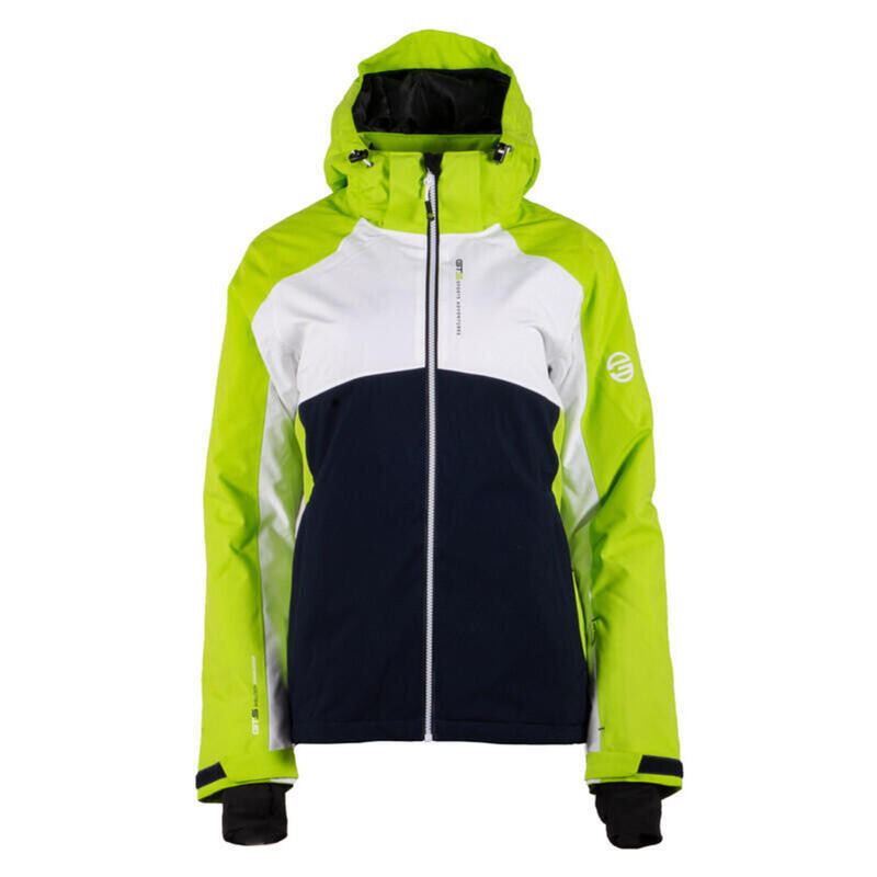 

Женская куртка Gts Sports, цвет lime yellow