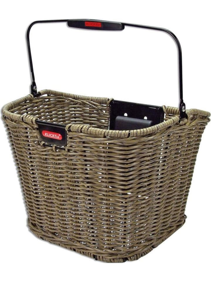 

KLICKfix Передняя корзина на колесо "Structura Retro" коричневого цвета