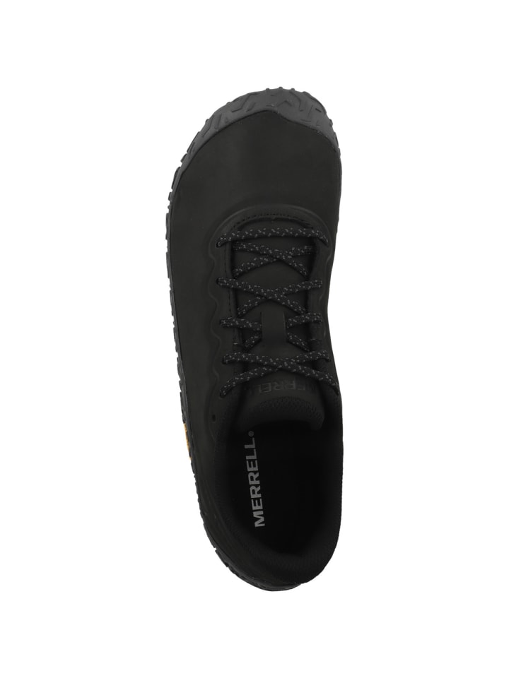Merrell Кожаные кроссовки Vapor Glove 6 черного цвета для ходьбы босиком — фото 2