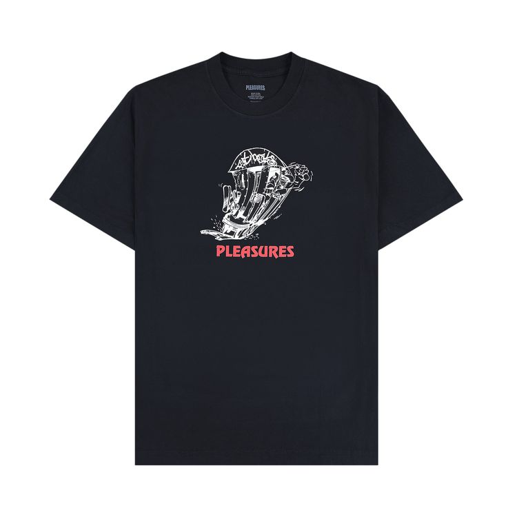 

Футболка Pleasures 9th Street T-Shirt 'Black', черный