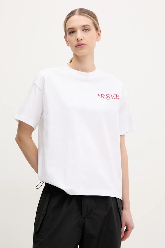 

Хлопковая футболка Leffinge Fila, белый