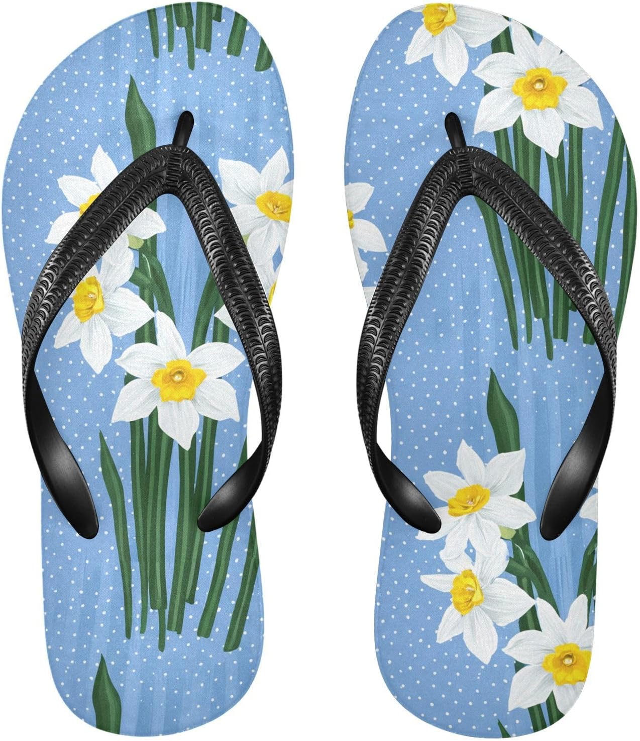 

Шлепанцы в горошек, голубые, пляжные, для душа, резиновые, нескользящие, летние, для прогулок, для женщин и мужчин Sinestour