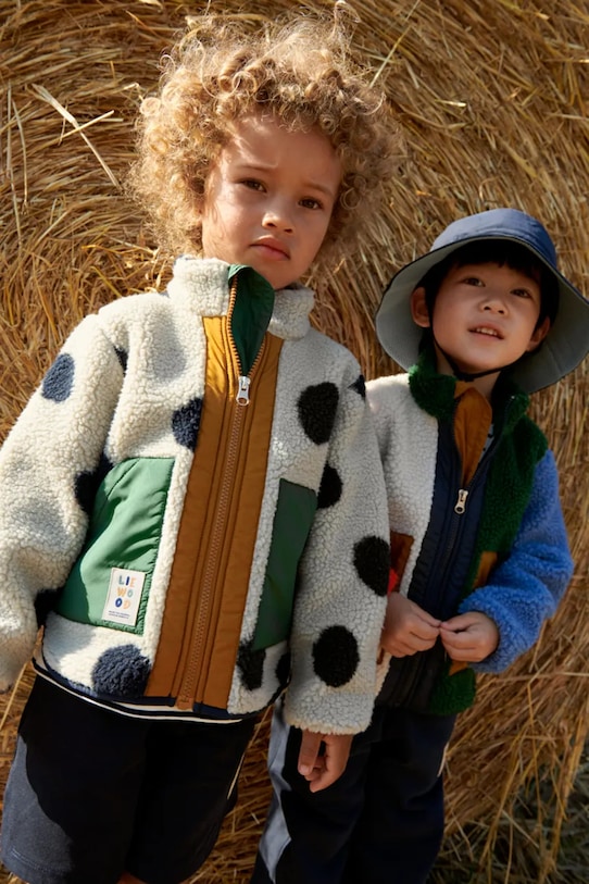 

Детская куртка Noam Pile Jacket Liewood, бежевый