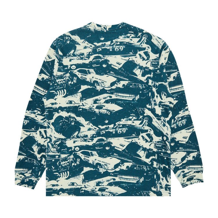 Топ Supreme x HYSTERIC GLAMOUR Cars Thermal 'Teal' — фото 2