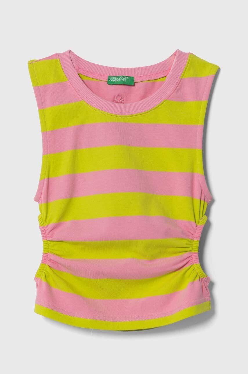 

Топ для мальчиков United Colors of Benetton, розовый