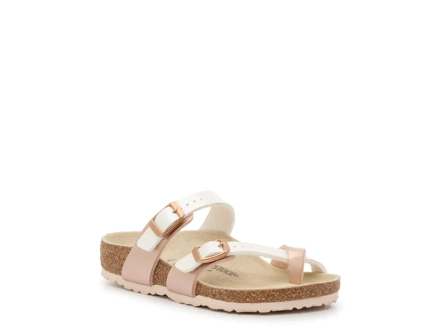

Сандалии Mayari - детские Birkenstock, White/Rose Gold Iridescent