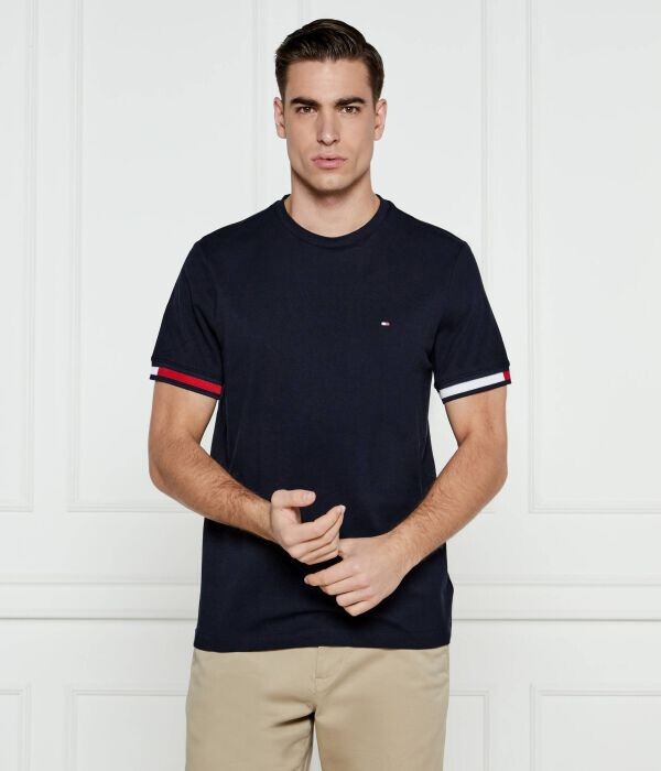 

Футболка мужская Tommy Hilfiger с контрастными деталями, синий