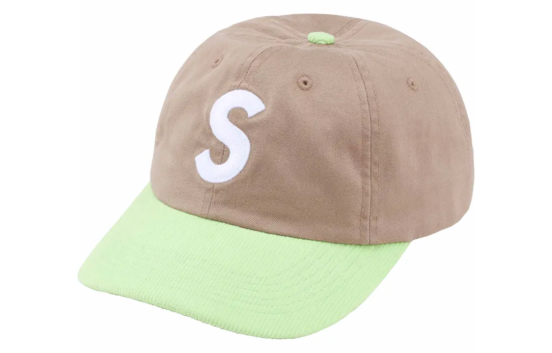 

Кепка Supreme 2 Tone S Logo, бежевый