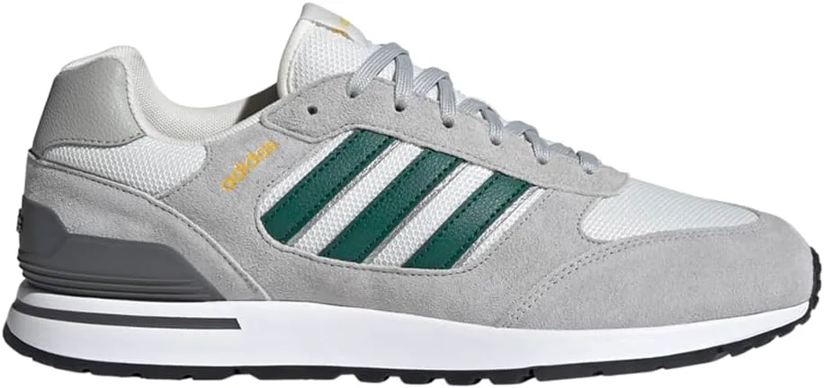 Мужские кроссовки Adidas Run 80s, серый/зеленый/белый — фото 4