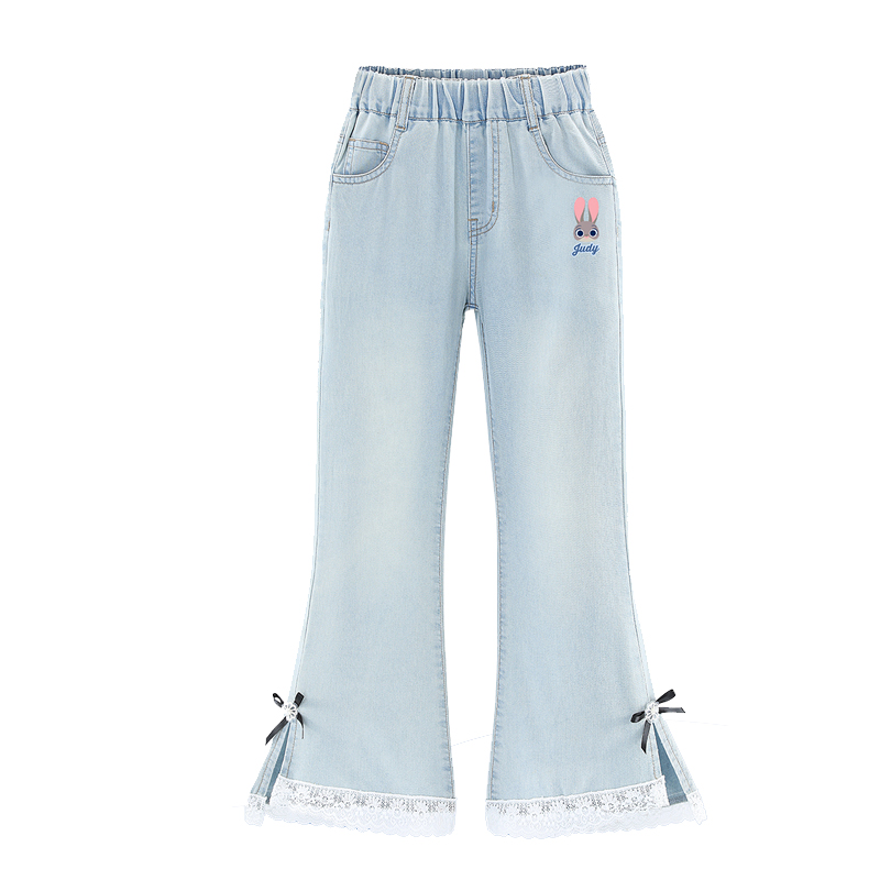 

Джинсы для детей от 3 до 7 лет Disney, светло-голубой