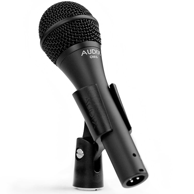 

Кардиоидный динамический вокальный микрофон Audix OM6 Dynamic Vocal Microphone