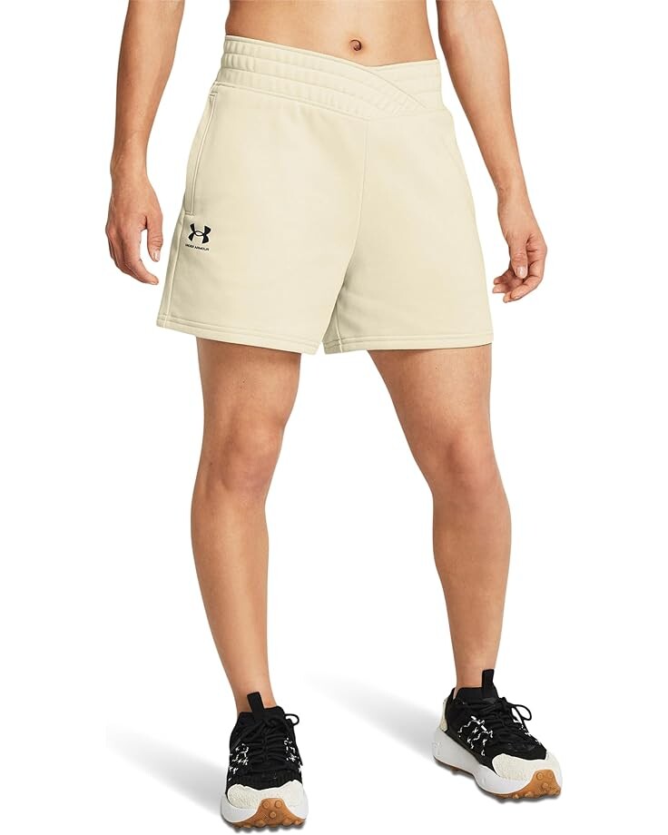 

Шорты Under Armour Rival Terry, цвет Silt/Black