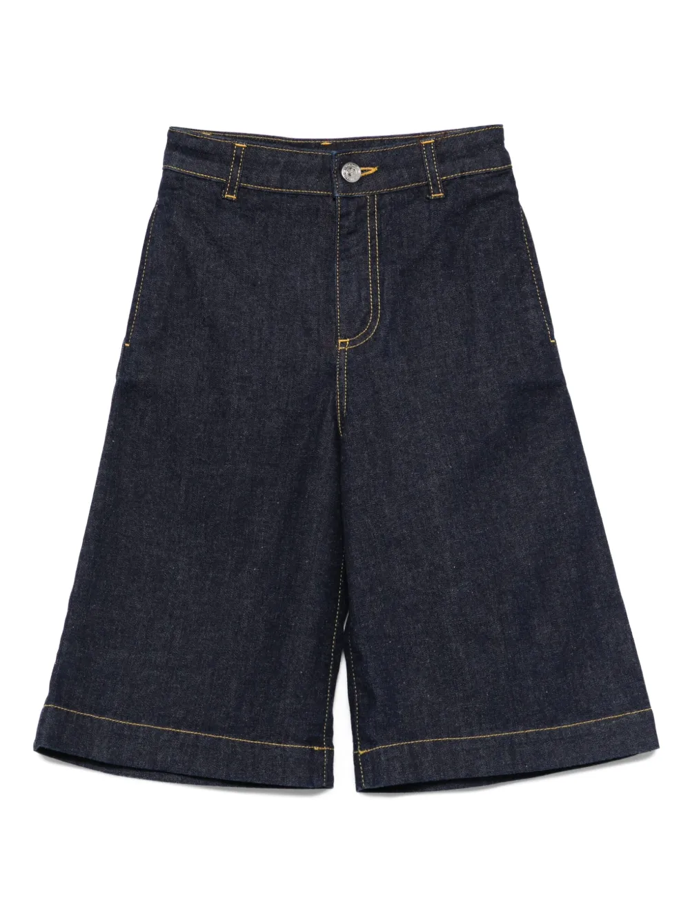 

Джинсовые шорты с вышивкой ETRO KIDS, синий