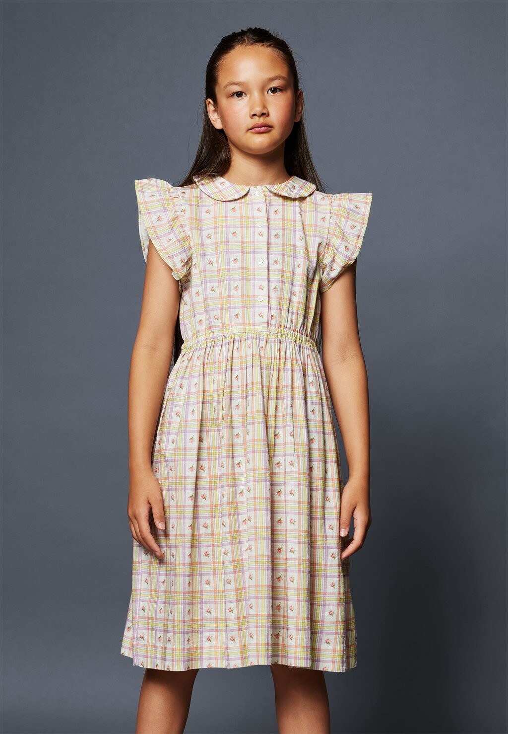 

Повседневное платье ROBE GRETA Bonton, крапчатый светло-розовый